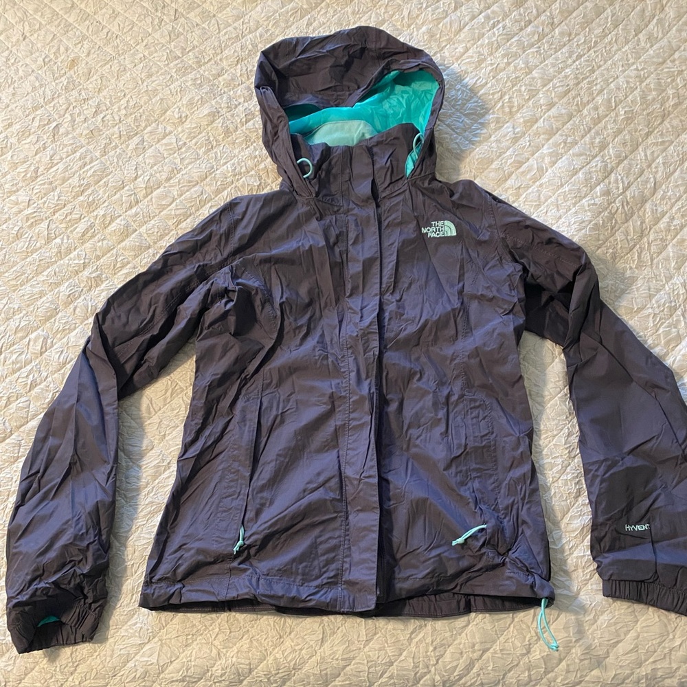 The North Face rain jacket